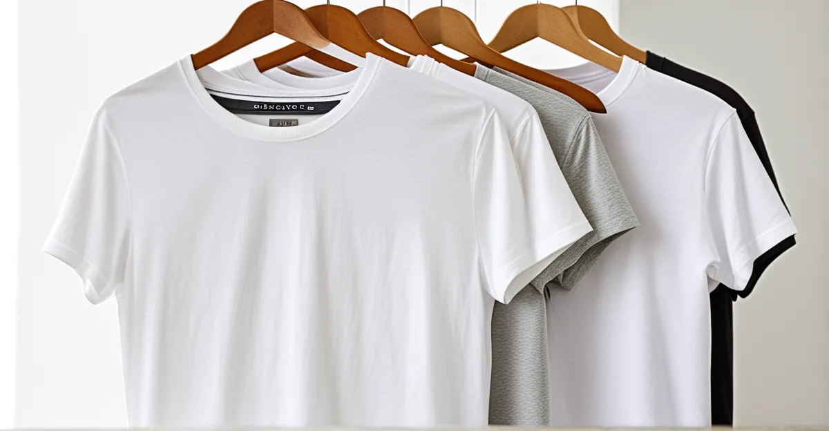 Descubra as camisetas b°sicas essenciais que n£o podem faltar no seu guarda-roupa
